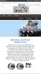 Mobile Screenshot of msisupply.com